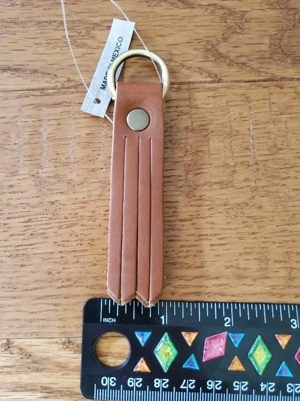 BNNU Portland Leather Sunkissed Keychain